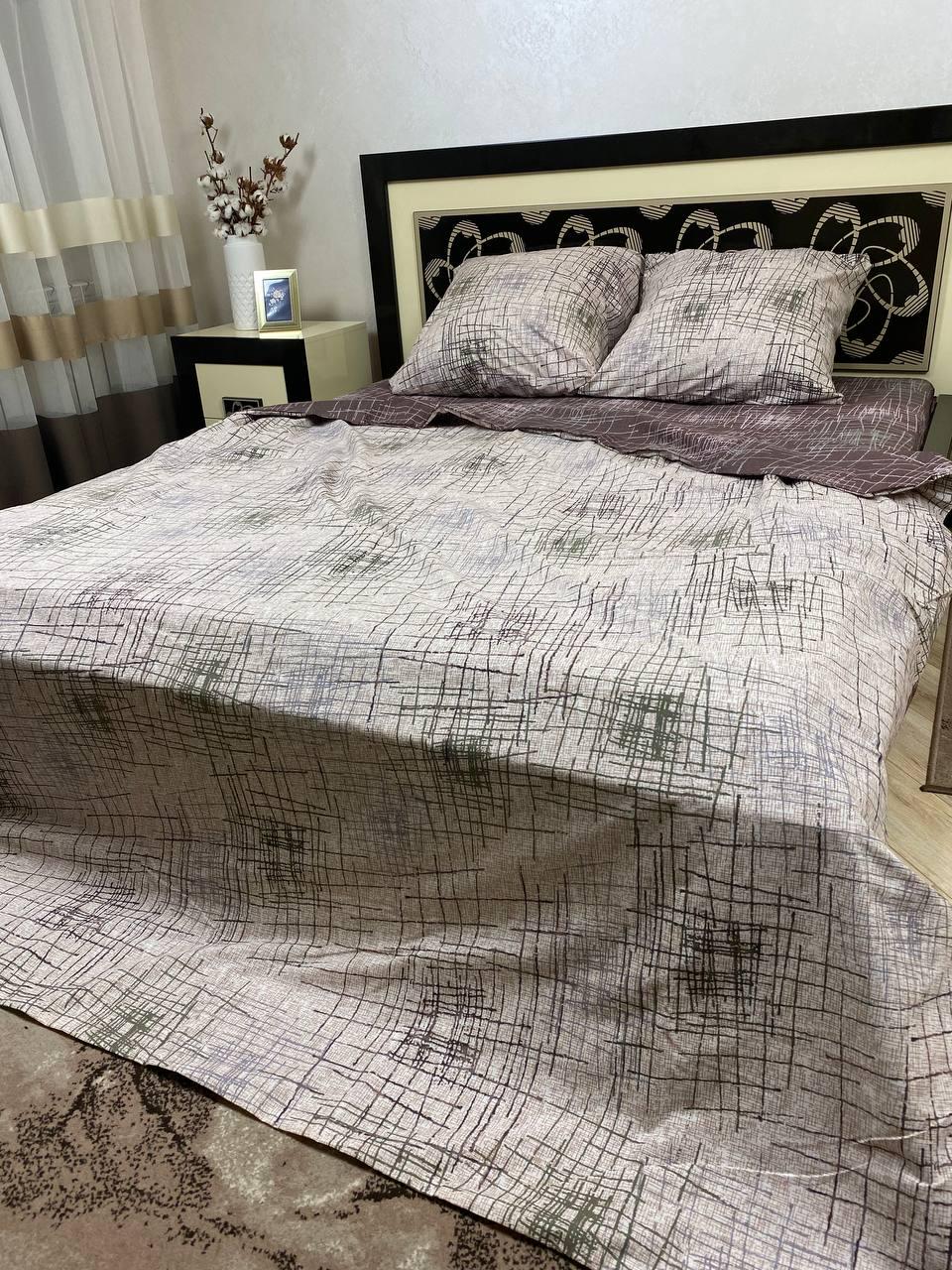 Комплект постельного белья полуторный наволочки 70x70 см (DR-135)