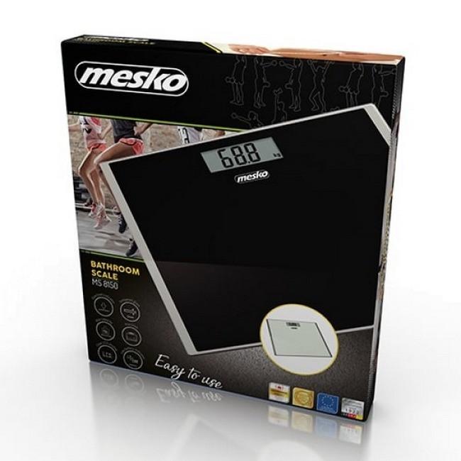 Весы напольные электронные Mesko MS 8150b до 150 кг Black (iz13893) - фото 5