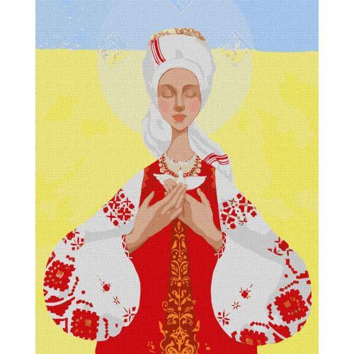 Картина по номерам Мать-Украина 40х50 см (193451)
