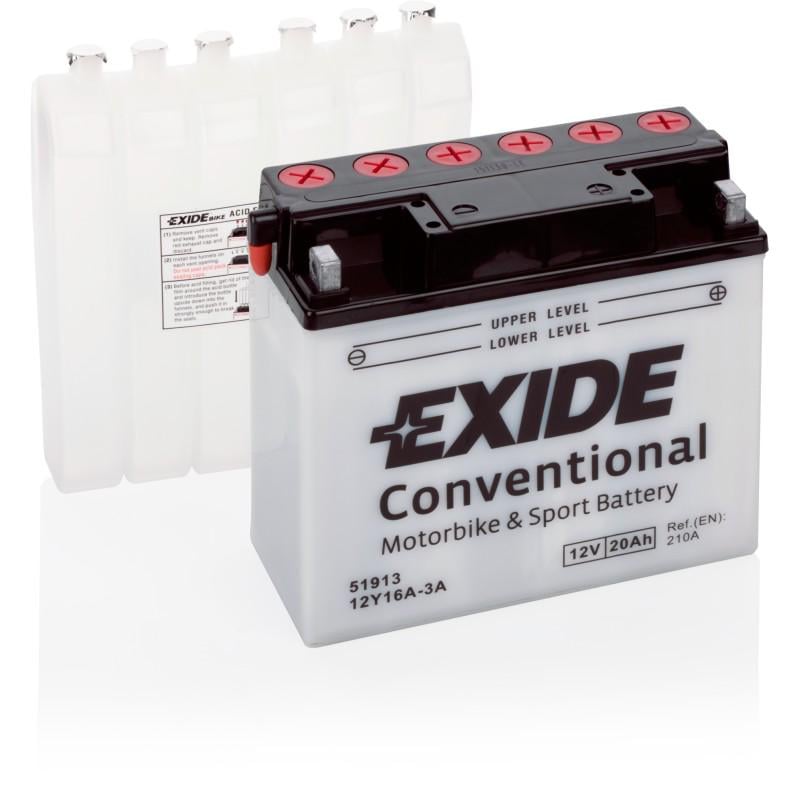 Аккумулятор EXIDE 12Y16A-3A