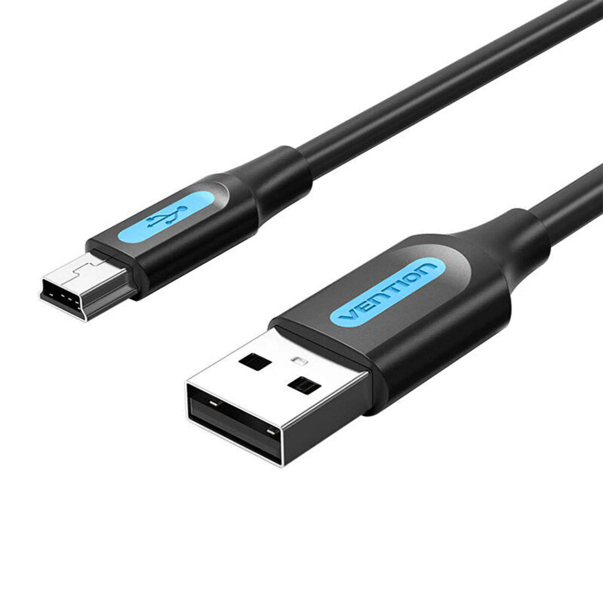 Кабель Vention COMBD 2.0 A Male - Mini-B Male 0,5 м 2А Black (25173595) Кабель Vention COMBD 2.0 A Male - Mini-B Male 0,5 м 2А Black (25173595)