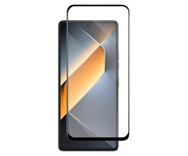 Защитное стекло Full Screen Tempered Glass для Tecno Pova 6, Black