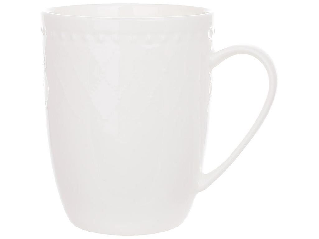 Кружка фарфоровая Grace 430 мл Белый (BDI-871-005)