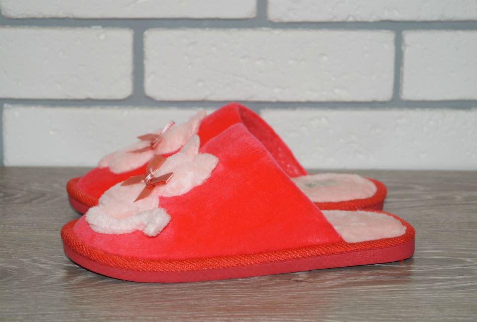 Тапочки комнатные Elmob 30/31 р. 20 см Коралловый (30142-3031) - фото 3