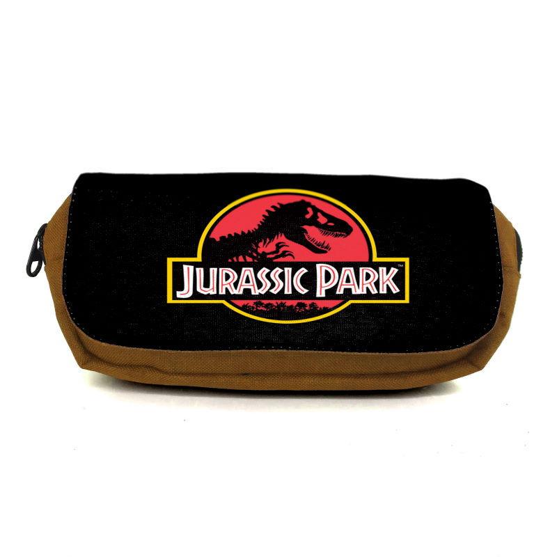 Пенал школьный Парк Юрского Периода 005 Jurasic Park JRP-005 Оранжевый (1480995313)