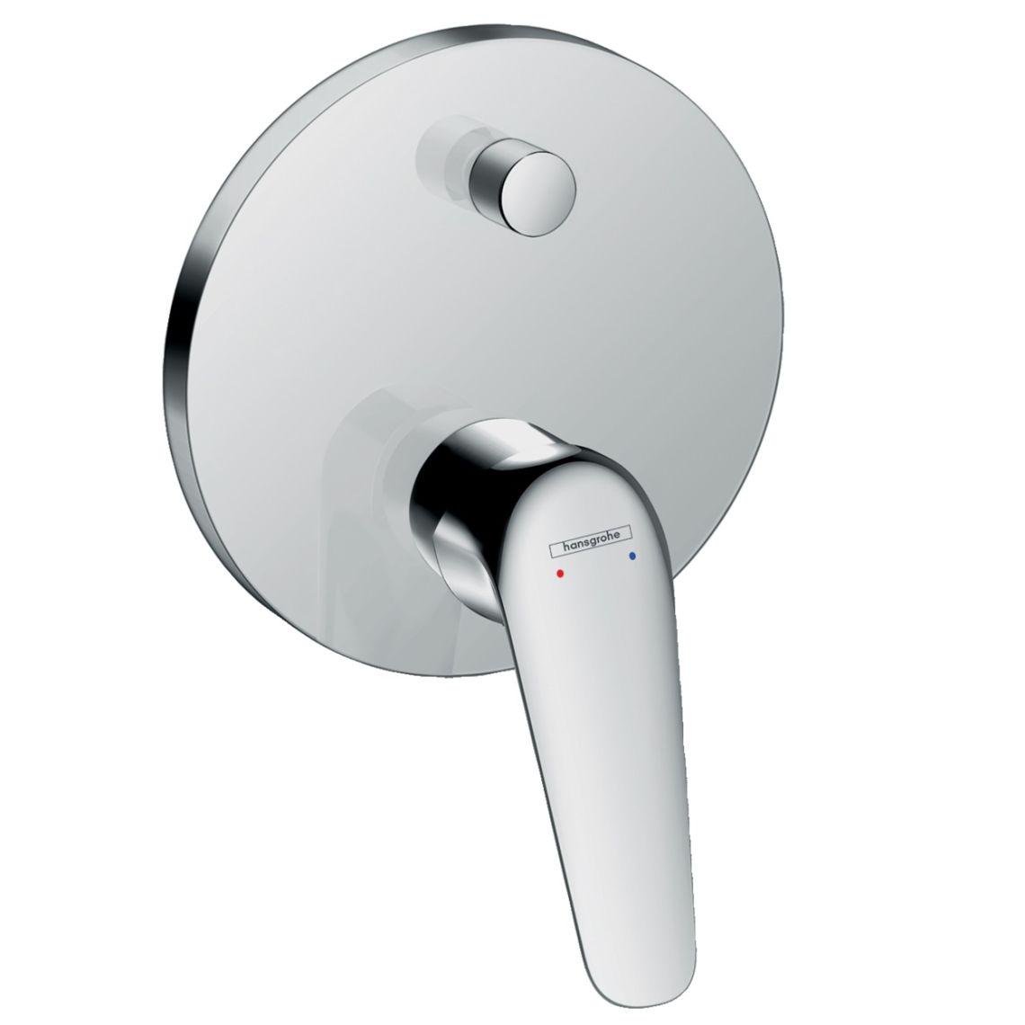 Смеситель скрытого монтажа Hansgrohe Novus 71045180 с переключателем Хром (158468)