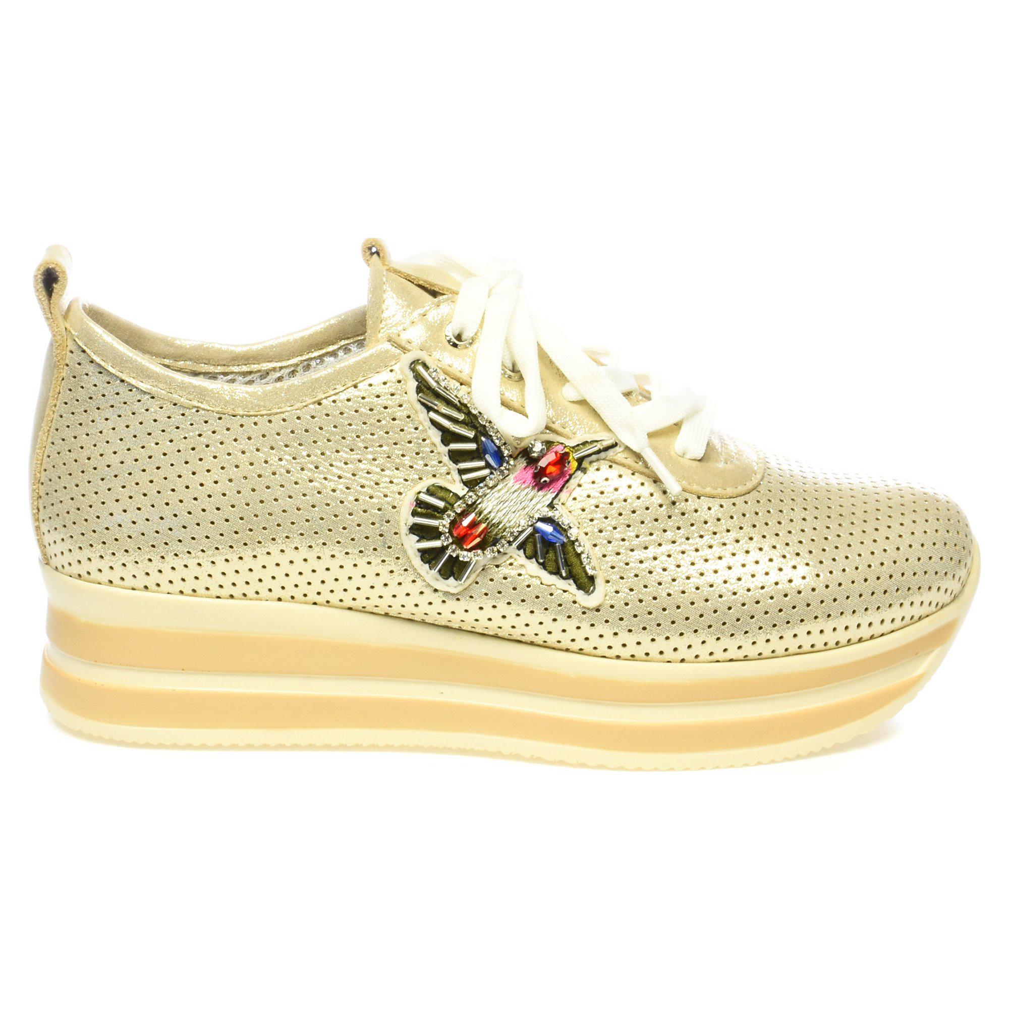 Кросівки жіночі Selesta р. 37 Золотий (08889-37) - фото 7 Кросівки жіночі Selesta р. 37 Золотий (08889-37) - фото 7