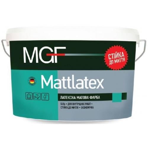 Краска MGF Mattlatex латексная 14 кг (50101738)