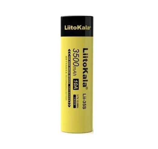 Акумулятор Liitokala 18650 Li-ion 3.7В 3000 мАг 9А Lii-35S + клема + захист + бокс (2000996602200-E3)