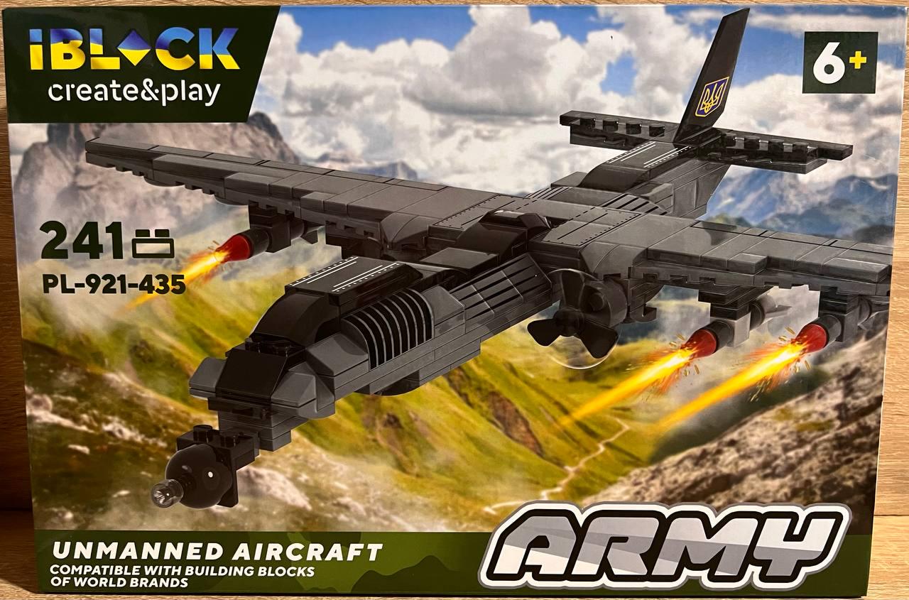 Конструктор IBLOCK Беспилотник БПЛА 241 деталь ( PL-921-435)