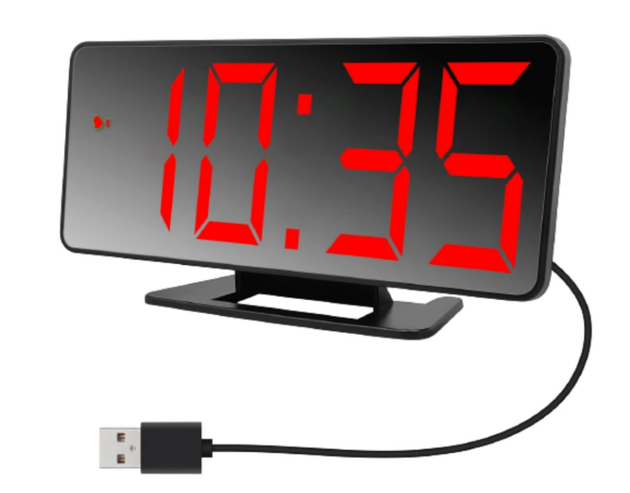 Часы электронные VST-888-1 USB Красный (4108)