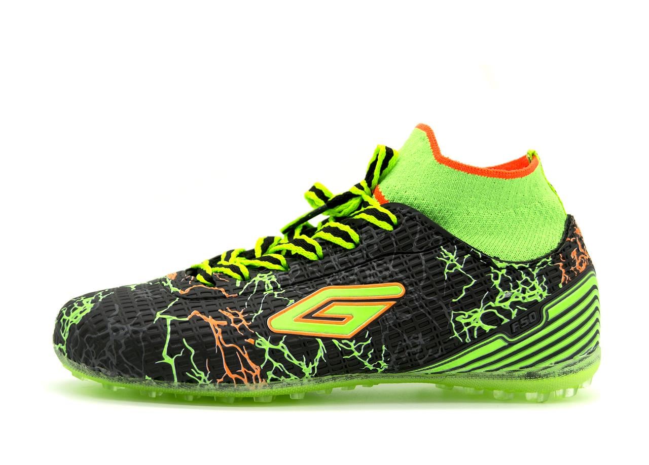 Сороконожки для детей Dugana SAH f50m р. 33 21,5 см Черно-зеленый (2549597825)