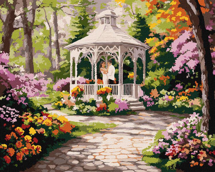 Картина по номерам Ideyka Цветочная поляна 40x50 см (Id-KHO2909)