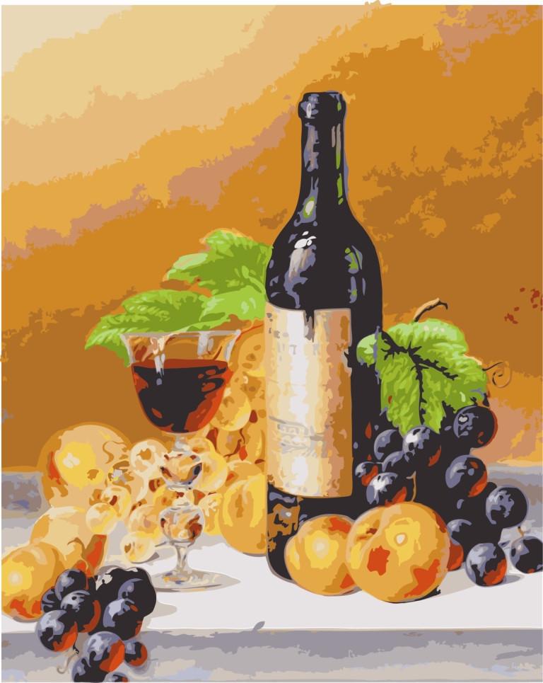 Картина за номерами Ідейка Аромат вина 40x50 см (skl-КНО2066)