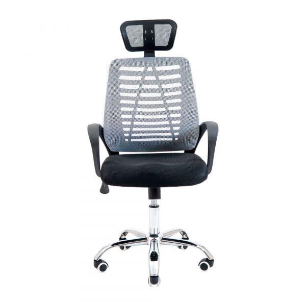 Кресло офисное Richman Бласт хром M-1 сетка Черный/Серый (1664696) - фото 2 Кресло офисное Richman Бласт хром M-1 сетка Черный/Серый (1664696) - фото 2