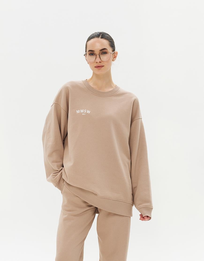 Світшот SS жіночий MMSW мокко One size