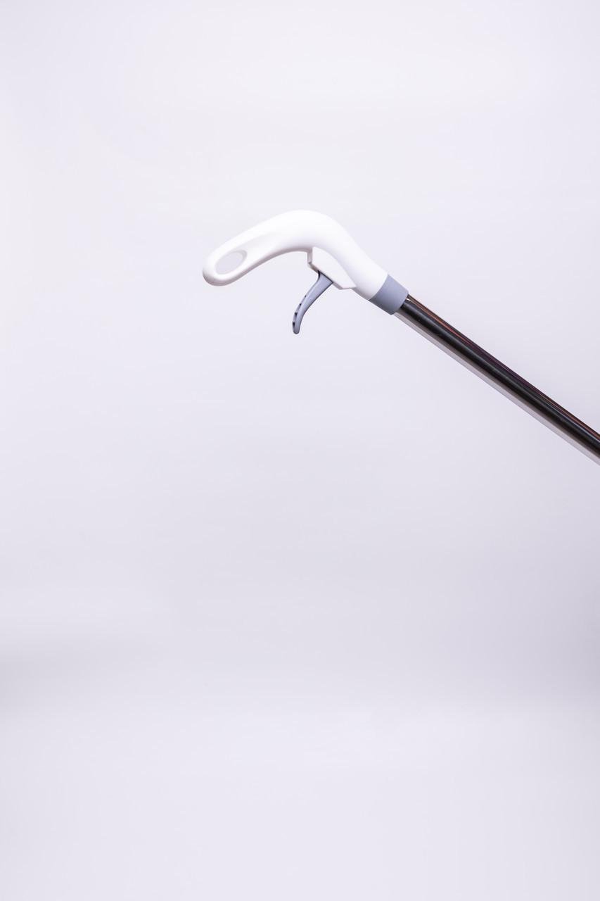 Швабра-скребок с распылителем и длинной металлической ручкой для мытья твердых поверхностей - фото 6