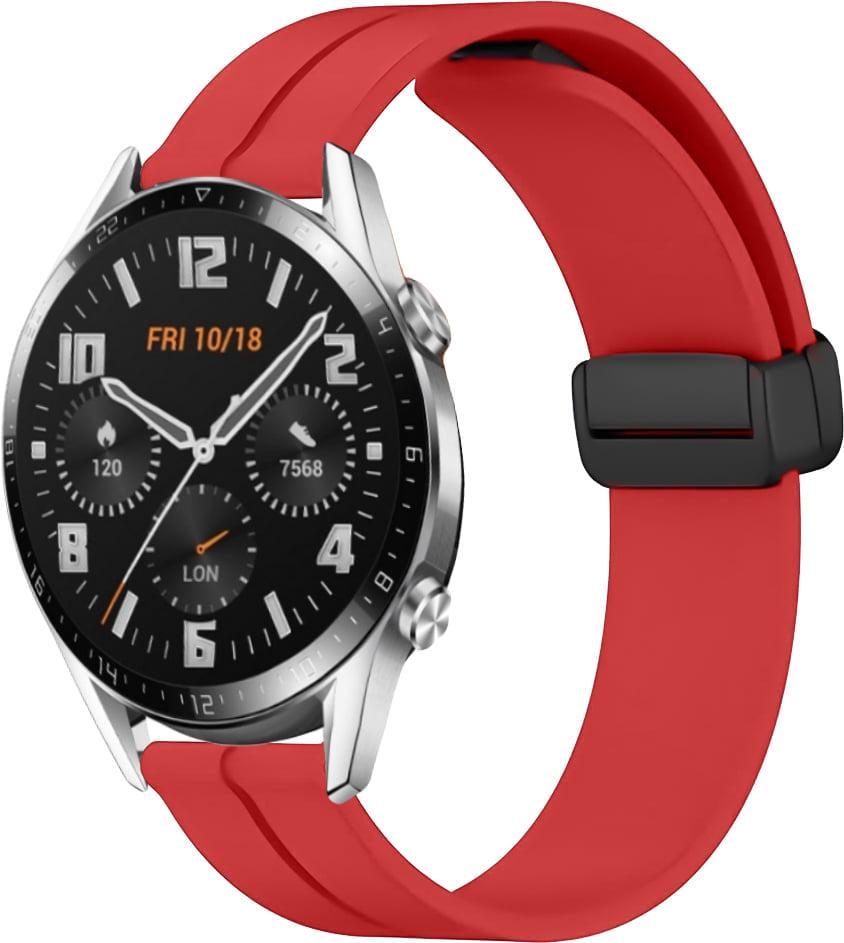 Ремешок для смарт-часов Rysta для Huawei Watch GT2 46 мм Red (41872-2D)