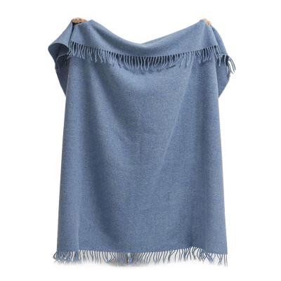 Плед меланж 140x200 см Голубой - фото 3 Плед меланж 140x200 см Голубой - фото 3