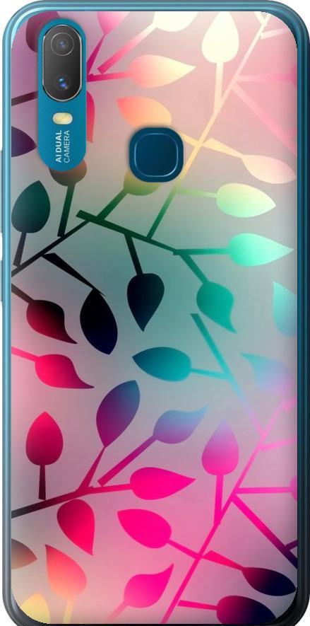Чехол на Vivo Y11 Листья (2235t-629-42517)