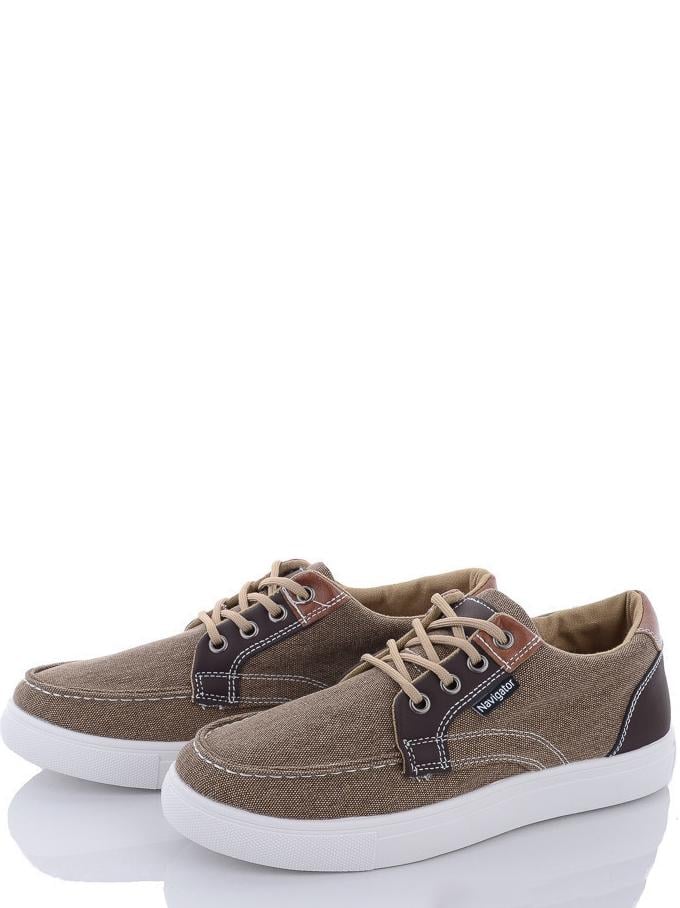 Кеды текстильные Navigator A2570-5 р. 44 Бежевый