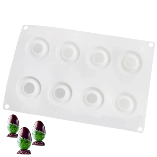 Молд силиконовый Яйца 170x260 мм Серый (2197267781)