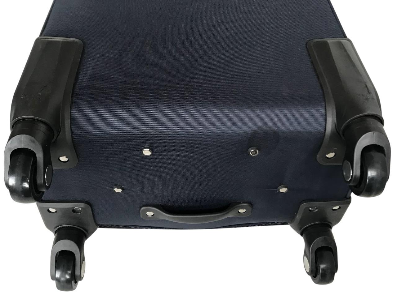 Чемодан гигант на 4-х колесах и регулировкой размера Коричневый (817) - фото 7