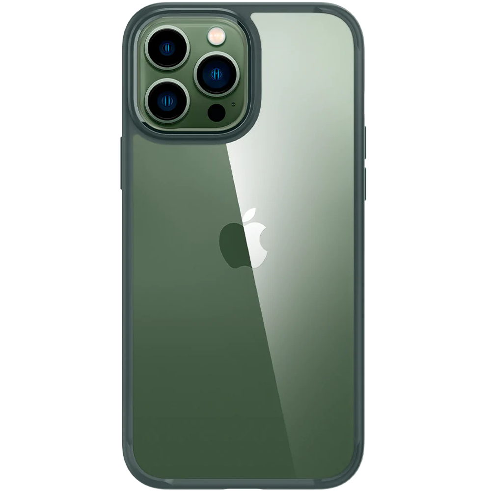 Чехол накладка Spigen Ultra Hybrid Case for iPhone 13 Pro Max, Midnight Green (ACS04558)