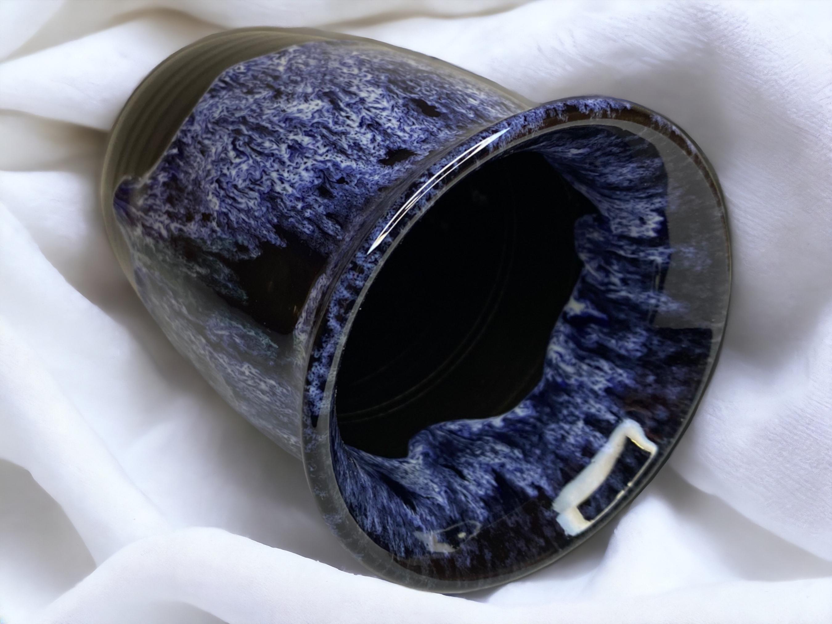 Чашка ручной работы Синий (14504580) - фото 4 Чашка ручной работы Синий (14504580) - фото 4