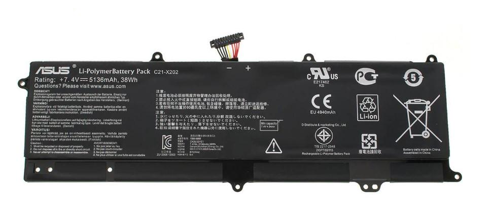 Аккумулятор для Asus F201 F201E F202E