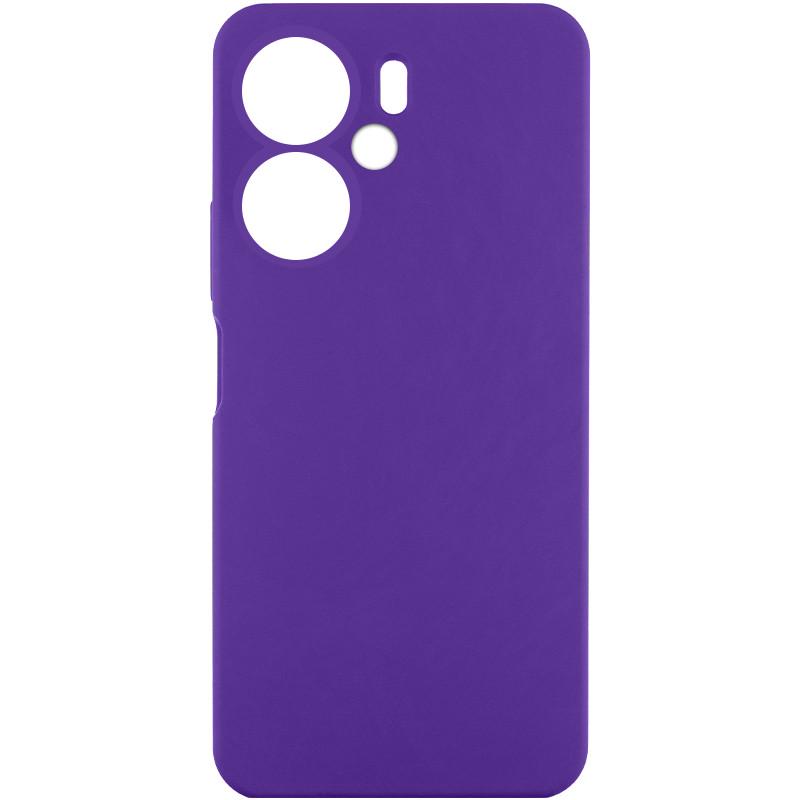 Противоударный чехол Silicone Cover Lakshmi Full Camera (AAA) для Xiaomi Redmi 13C 4G/5G / Poco C65 / Poco M6 5G Фиолетовый / Amethyst