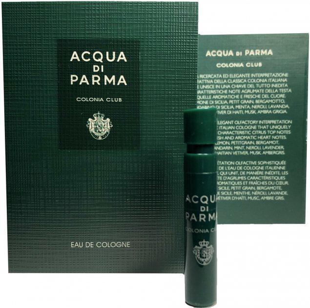 Одеколон унисекс Acqua Di Parma Colonia Club 1,2 мл пробник (29528776)