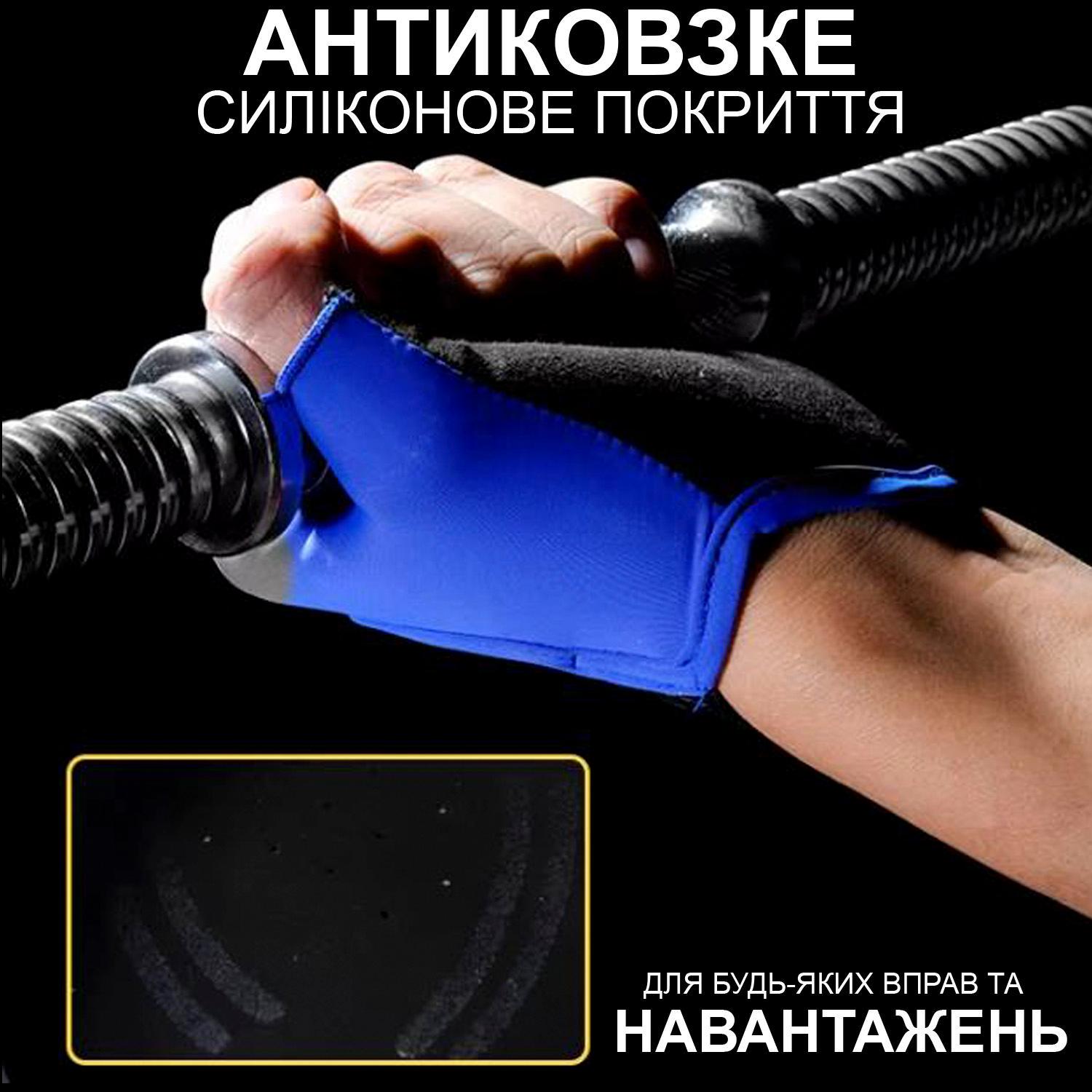 Перчатки для тренировок GDragon Sport Синий (66_7_M_2) - фото 5 Перчатки для тренировок GDragon Sport Синий (66_7_M_2) - фото 5