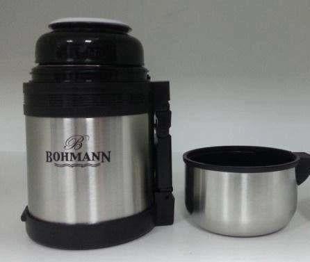 Термос пищевой Bohmann для еды и напитков с ручкой и чашкой 0,8 л (BH 4208) - фото 2 Термос пищевой Bohmann для еды и напитков с ручкой и чашкой 0,8 л (BH 4208) - фото 2