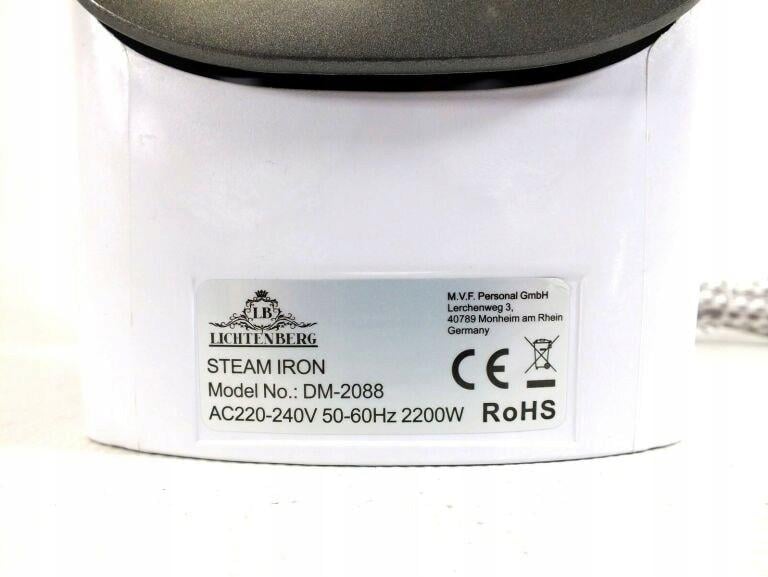 Утюг Lichtenberg dm-2088 (15291821) - фото 5