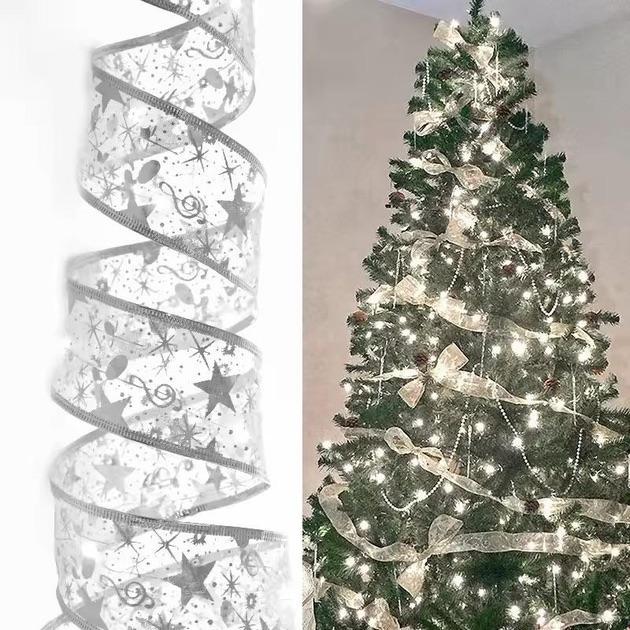 Гирлянда-лента новогодняя для елки на батарейках 3 м 50 LED Белый холодный (D-0053) - фото 2
