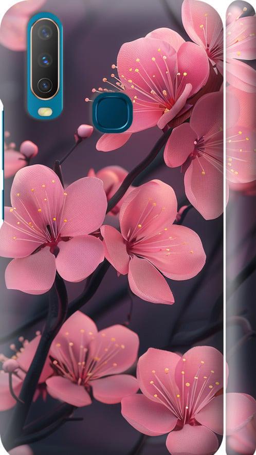 Чехол на Vivo Y15 Пурпурная сакура (6075m-1791-42517) Чехол на Vivo Y15 Пурпурная сакура (6075m-1791-42517)
