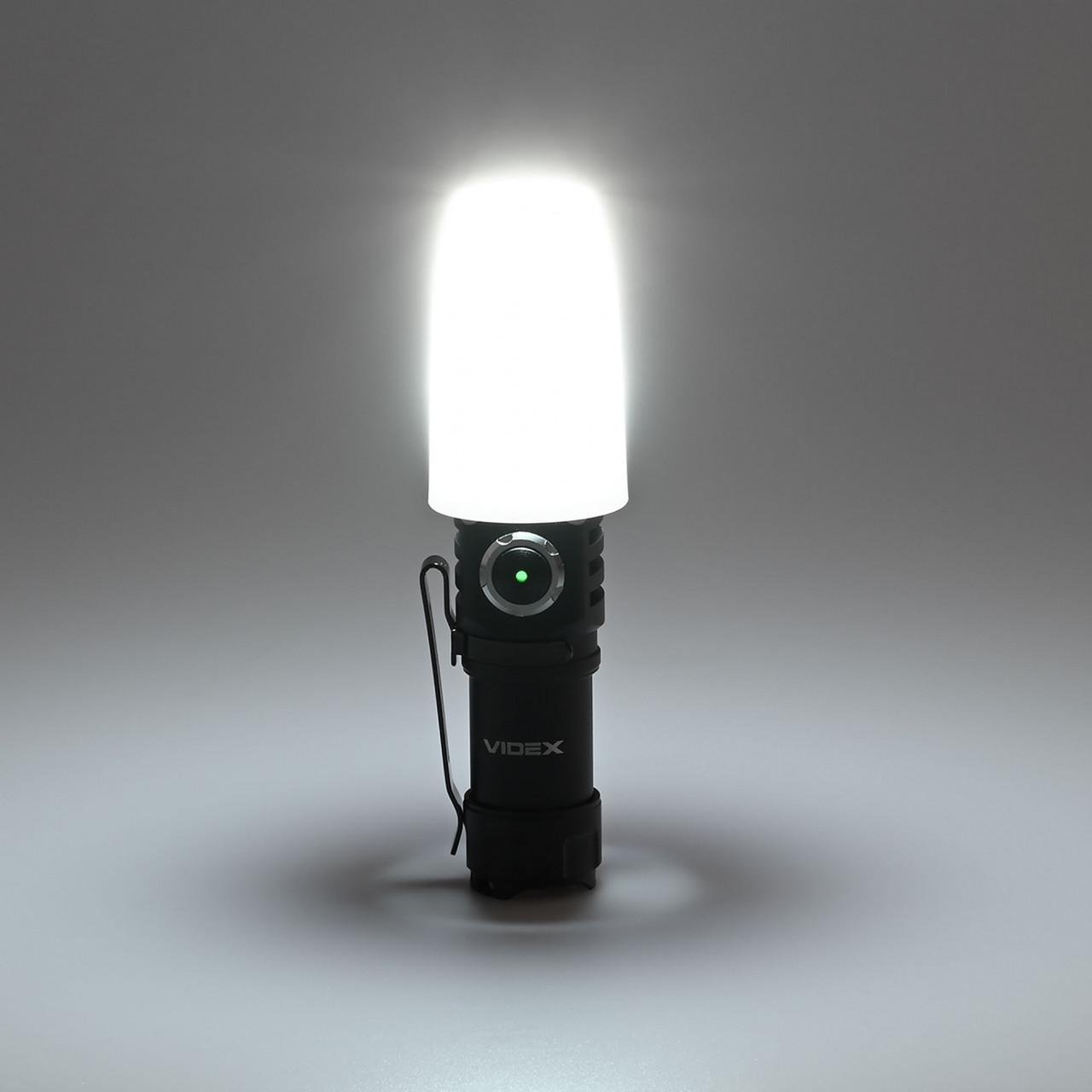 Дифузор розсіювач світла VIDEX VLF-ADF-01W до ліхтарика - фото 3 Дифузор розсіювач світла VIDEX VLF-ADF-01W до ліхтарика - фото 3