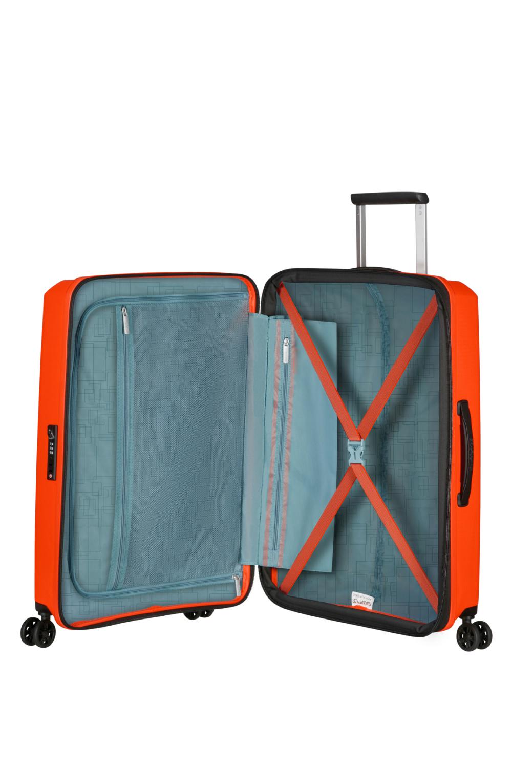 Чемодан American Tourister AEROSTEP 67x46x26/29 см Оранжевый (MD8*96002) - фото 3