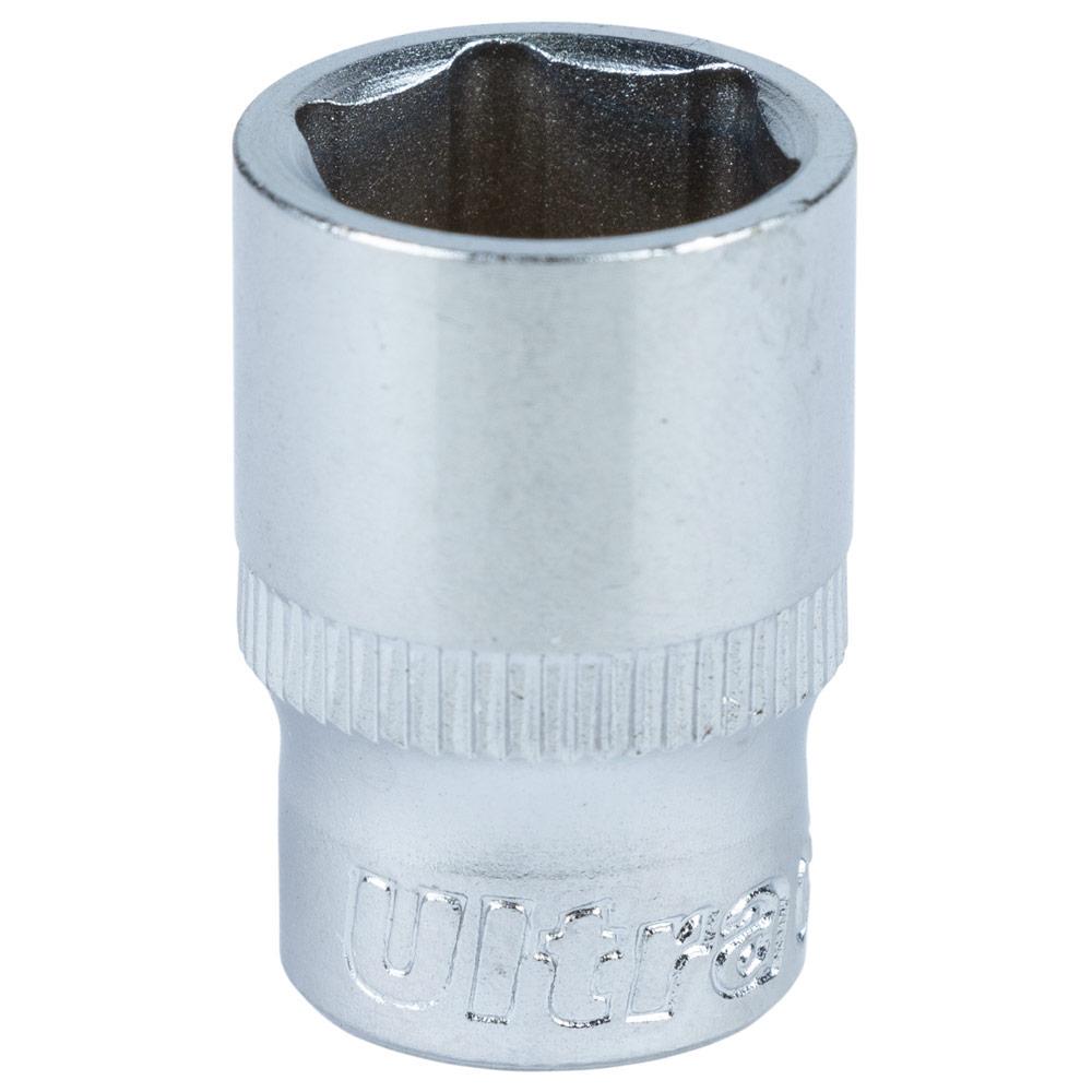 Насадка шестигранная Ultra CrV короткая 1/4" 12 мм (6060122)