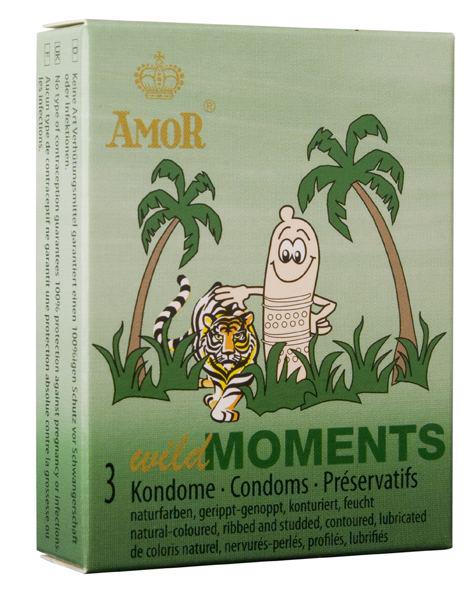 Презервативы Amor Wild Moments 3 шт.