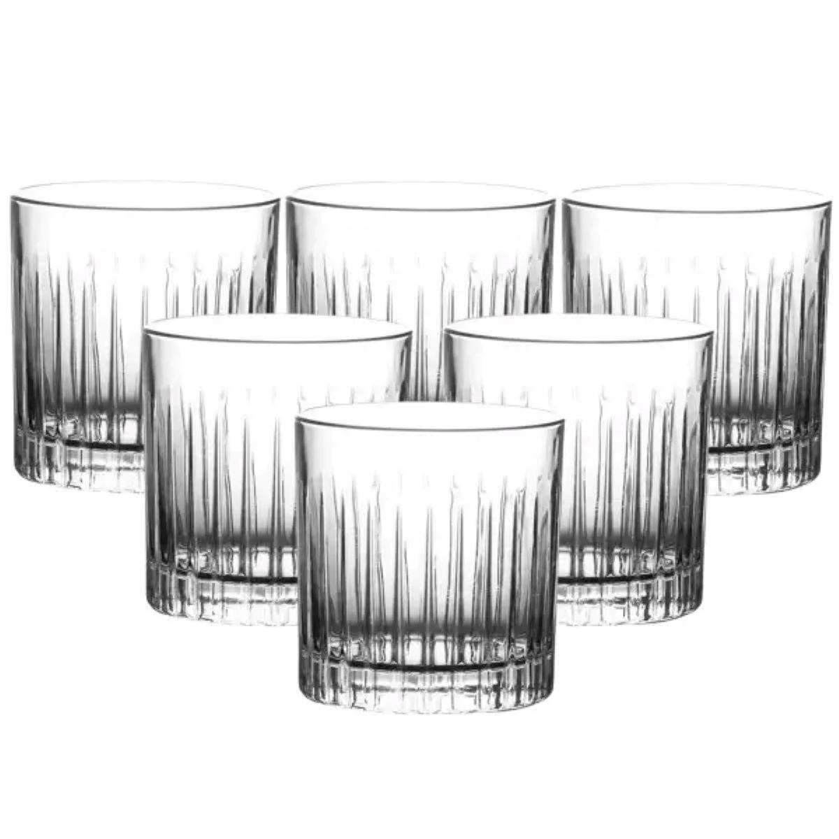 Набор стаканов для виски 6 шт. по 310 мл Прозрачный (HP4166)