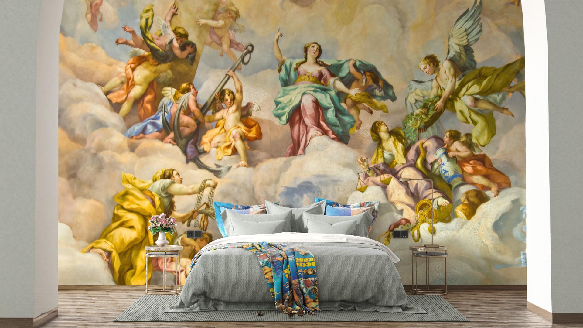 Фотообои флизелиновые Styleo Print-walls Гармония небес 0566 350х270 см (Pw-0566/3)