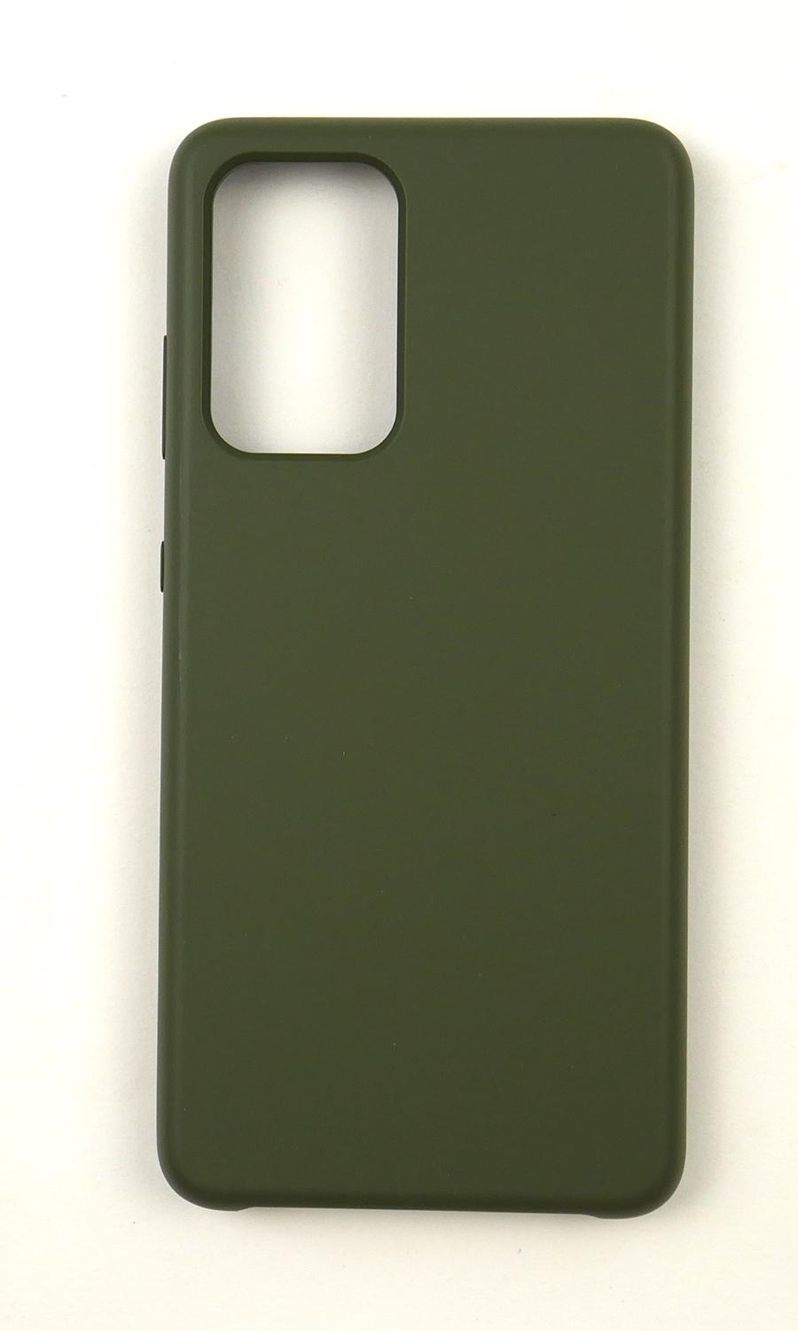 Чехол Jelly Silicone Case Samsung A52 Deep Olive (41)