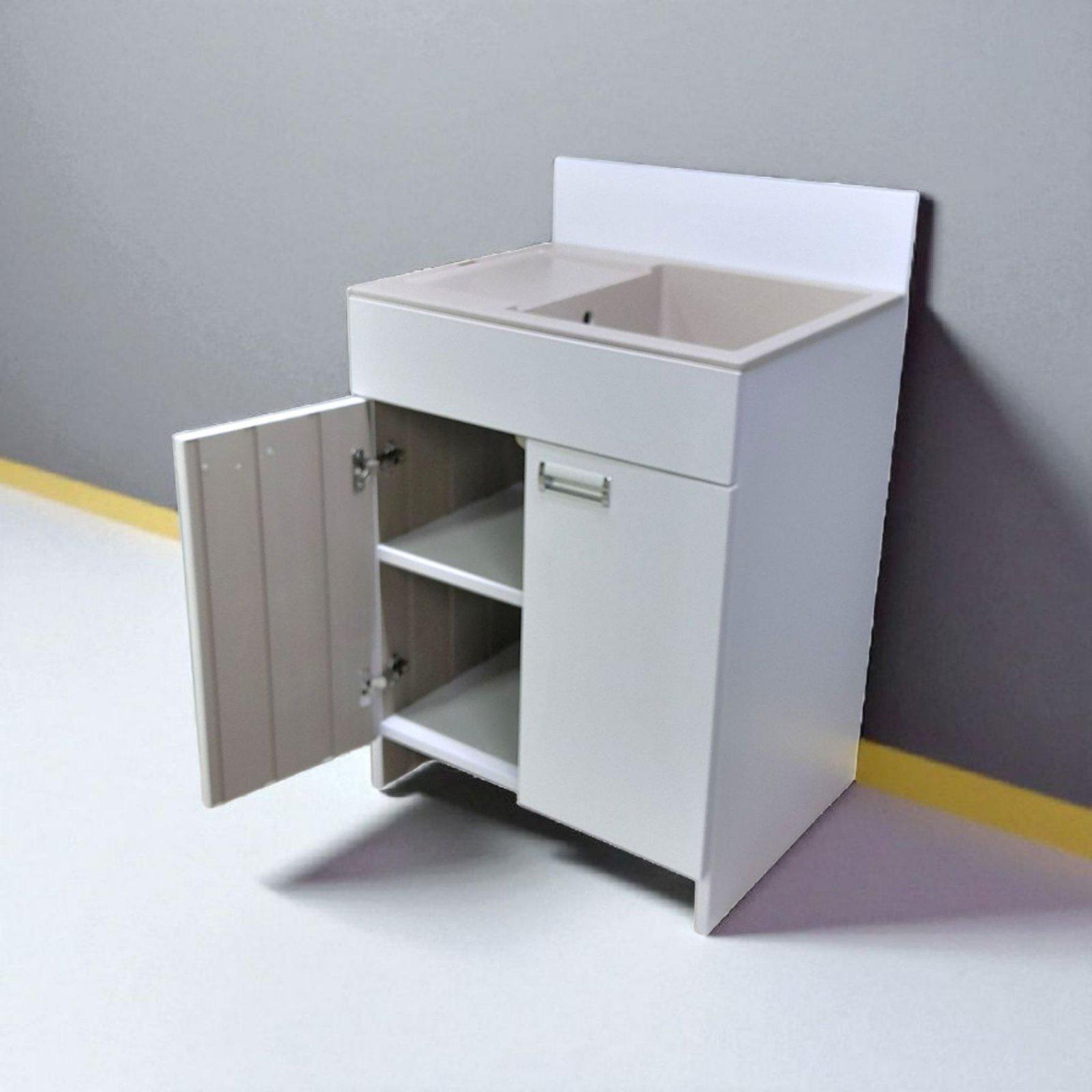 Тумба для кухни с мойкой Mikola-M minimal/Avena 60 см (2440) - фото 6