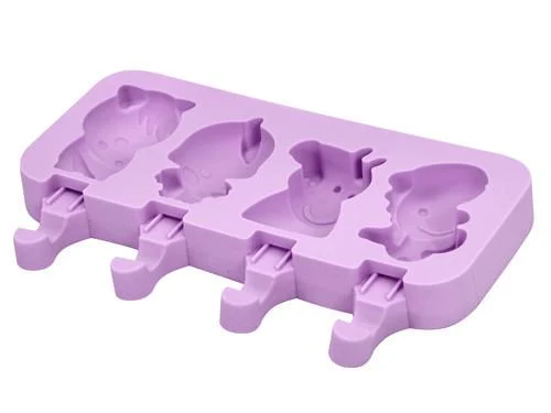 Форма для морозива Stenson Cartoon силіконова 19,5x14,5x2,5 см (MH-4417)