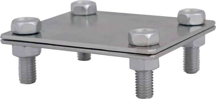 З'єднувач хрестовий E.NEXT смуга-смуга 70x70 мм для плоского провідника 40 мм оцинкована сталь (z0020019)