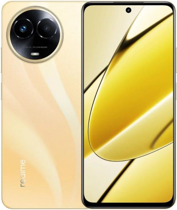 Смартфон realme 11 5G 8/256 Гб Global Taiwan Version Dawn Gold