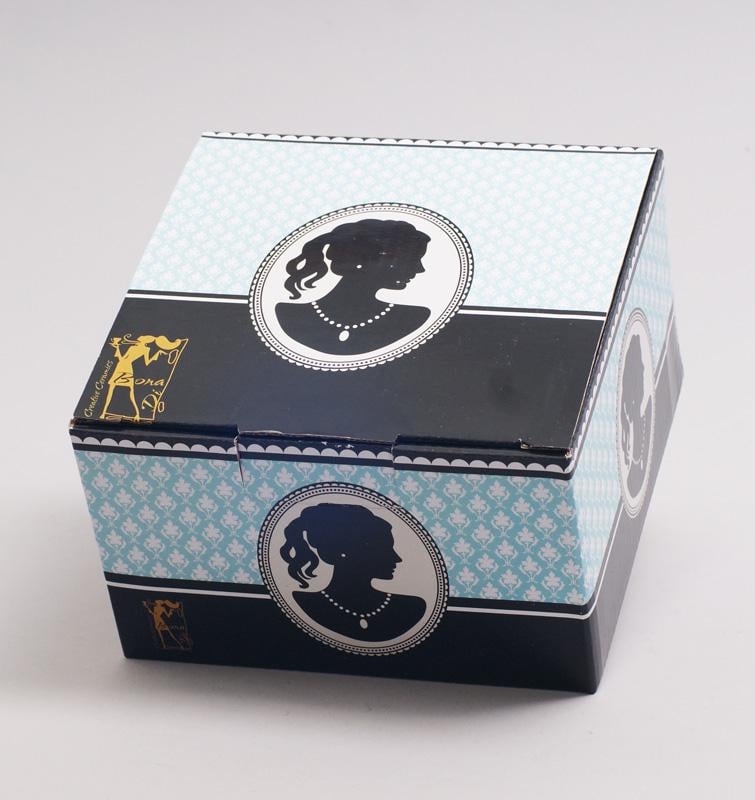 Чайний набір Силует чашки з блюдцями 280 мл Бірюзовий (BD-245-S12) - фото 2