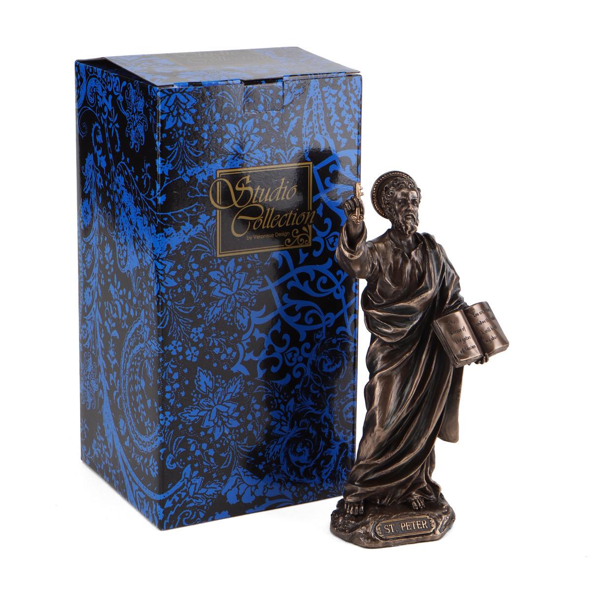 Статуэтка VERONESE Апостол Петр 21 см - фото 3 Статуэтка VERONESE Апостол Петр 21 см - фото 3